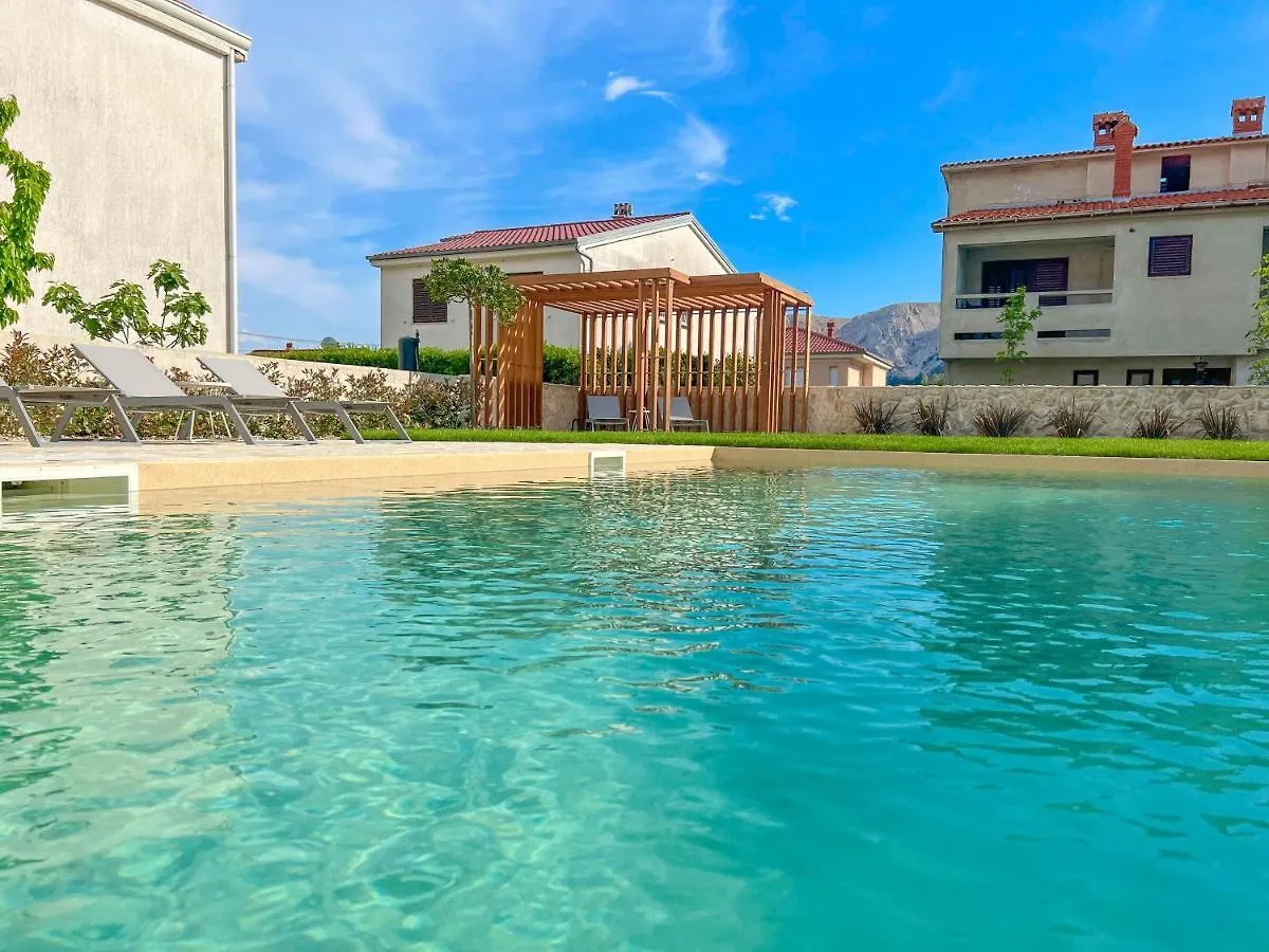 Apartment Baska Mit Poolarea - Krk, Kroatien 0*, Baška